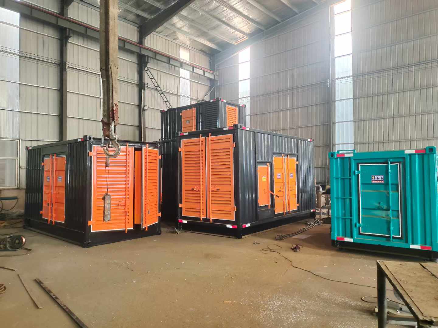 天镇500kw柴油发电机组可以带动多少功率设备?